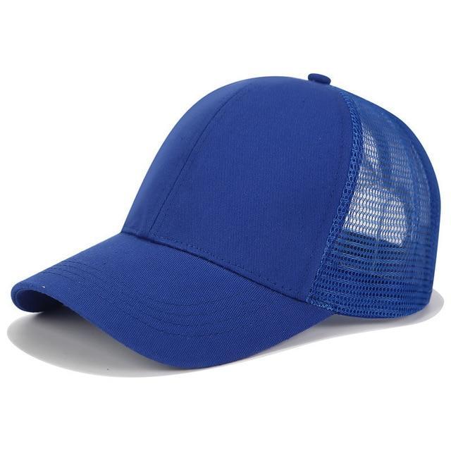 Glitter and Plain Women's Mesh Ponytail Cap - Image 19