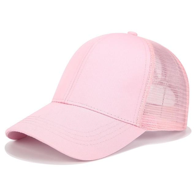 Glitter and Plain Women's Mesh Ponytail Cap - Image 20