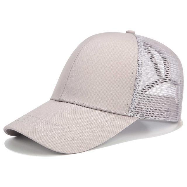 Glitter and Plain Women's Mesh Ponytail Cap - Image 24