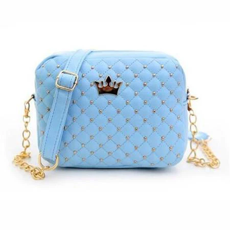 GoldCrown™ Studded Leather Purse - Image 3