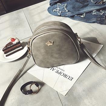 GoldCrown™ Zip-Up Compact Leather Purse - Image 3