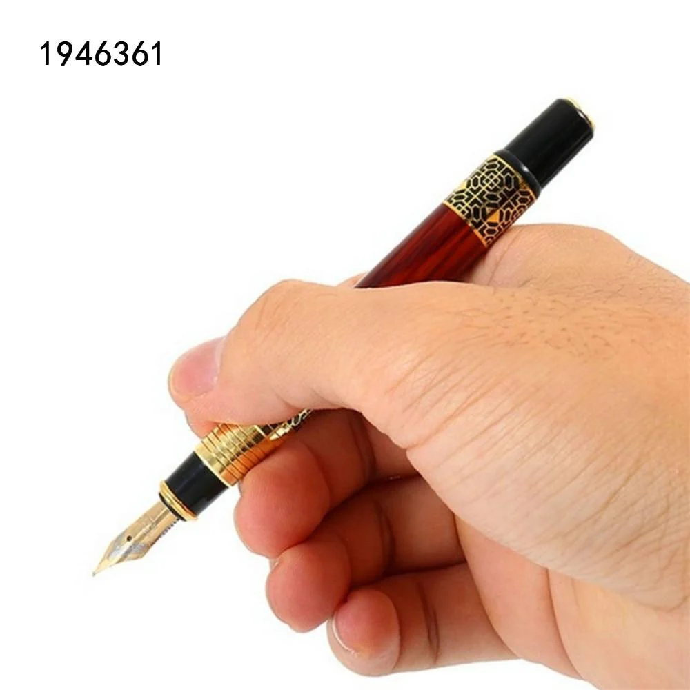 Golden Carving Mahogany Fountain Pen ***2pcs*** - Image 10