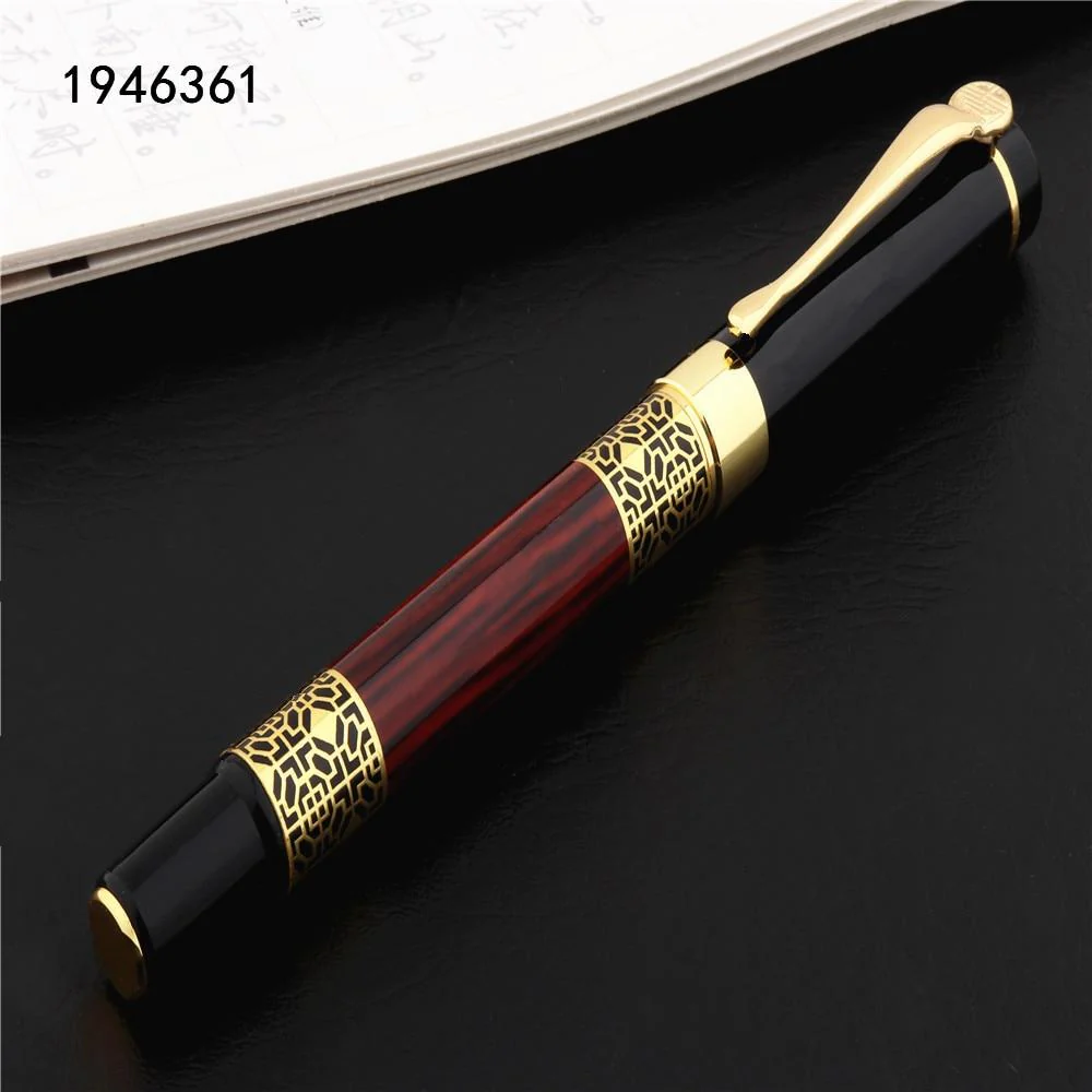 Golden Carving Mahogany Fountain Pen ***2pcs*** - Image 3