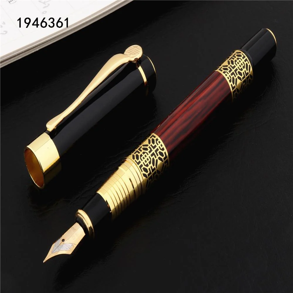 Golden Carving Mahogany Fountain Pen ***2pcs*** - Image 5