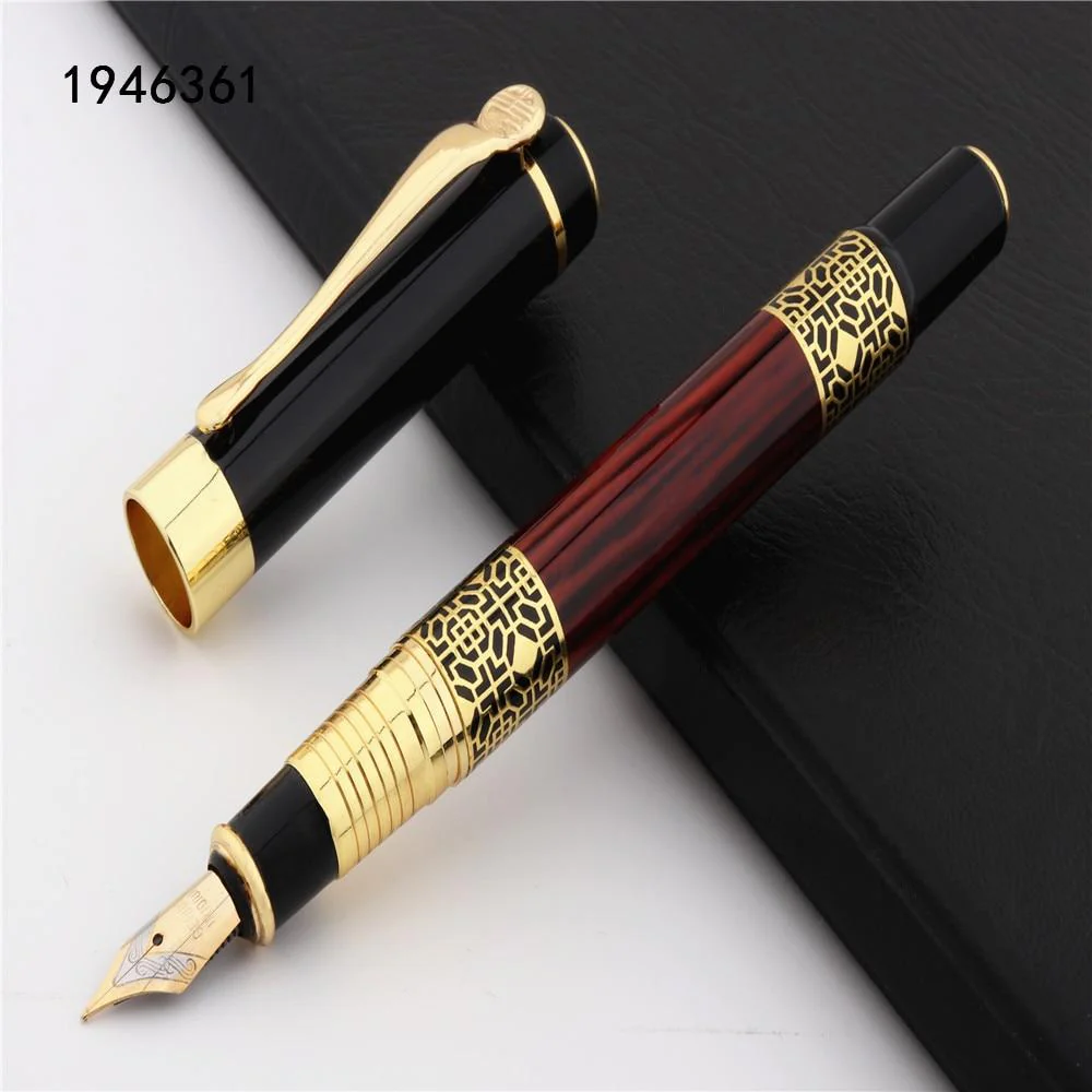 Golden Carving Mahogany Fountain Pen ***2pcs*** - Image 9