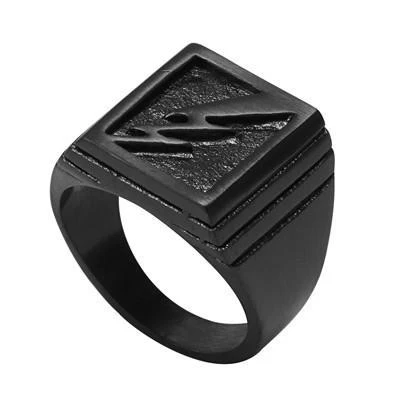 GORO'S - Vintage Man's Lightning Ring - Image 2