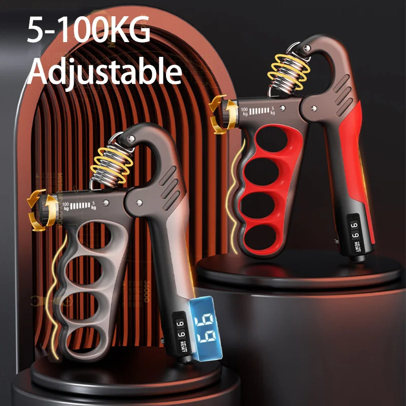 Therapy & Recovery Adjustable Hand Trainer With Built-in Counter