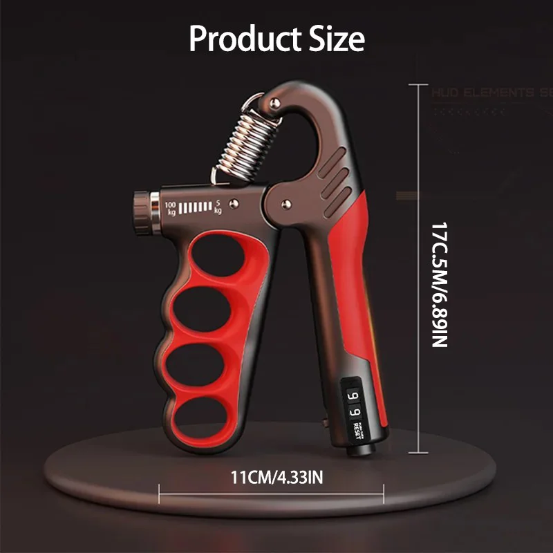 Therapy & Recovery Adjustable Hand Trainer With Built-in Counter - Image 2