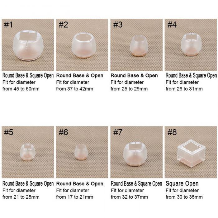 Furniture Feet™ High Quality Furniture Leg Protector Pads (10pcs) - Image 6