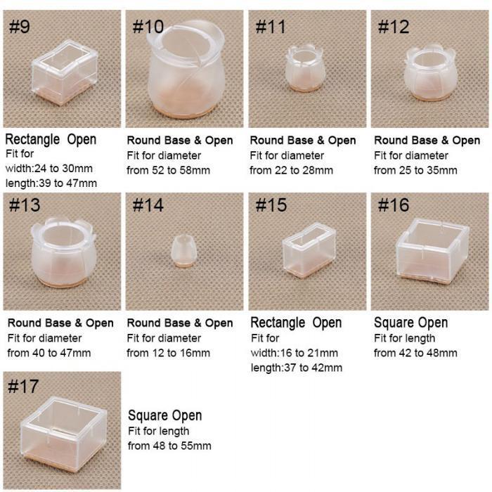 Furniture Feet™ High Quality Furniture Leg Protector Pads (10pcs) - Image 7