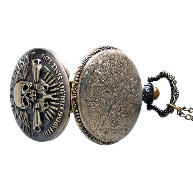 Guns Design "2ND AMENDMENT" Pocket Watch - Image 3