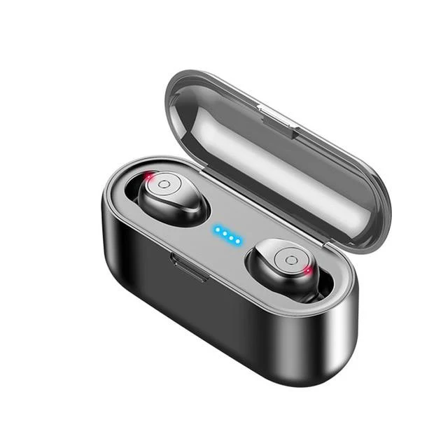 2 in 1 Bluetooth V5.0 Wireless Touch Control Earbuds With Power Bank Case - Image 4