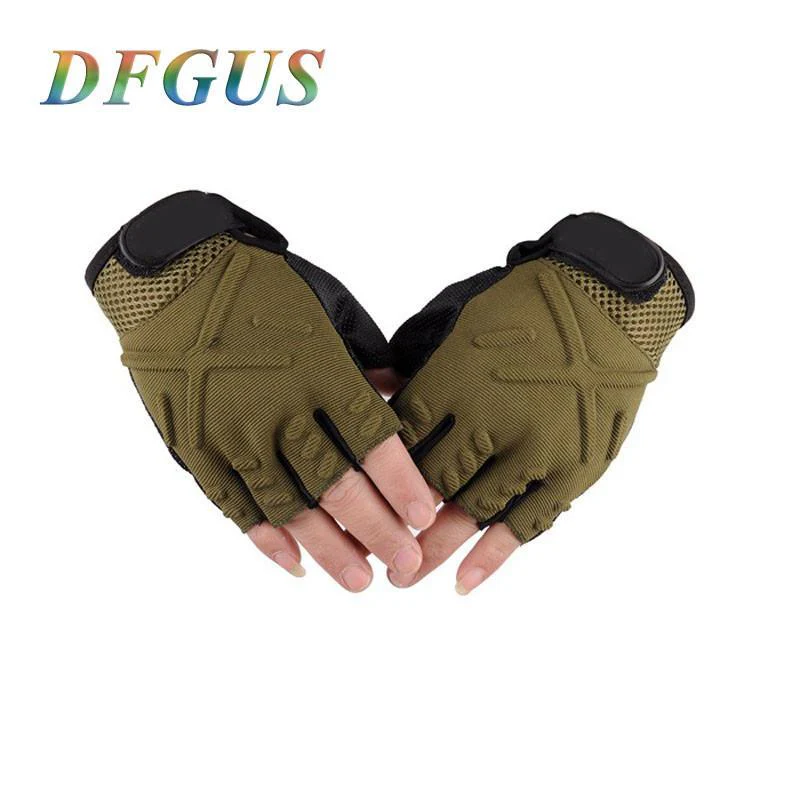 Half Finger Army Gloves - Image 2