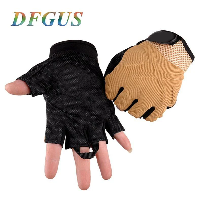 Half Finger Army Gloves - Image 4