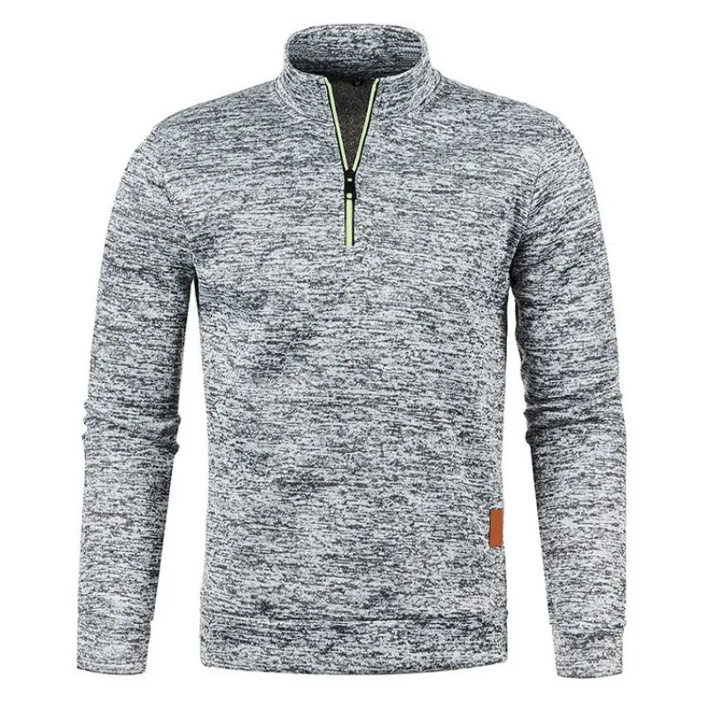 Easy-Wear Warm Half-Zip Men’s Pullover - Image 10