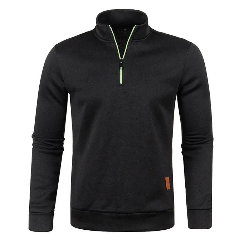 Easy-Wear Warm Half-Zip Men’s Pullover - Image 12