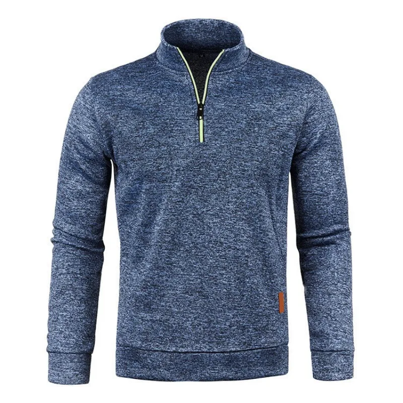Easy-Wear Warm Half-Zip Men’s Pullover - Image 5
