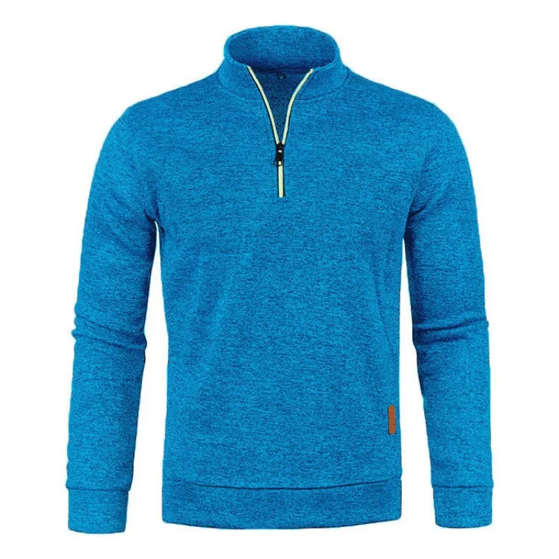 Easy-Wear Warm Half-Zip Men’s Pullover - Image 7