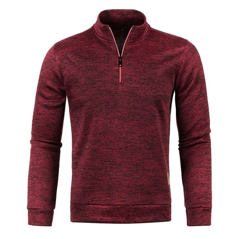 Easy-Wear Warm Half-Zip Men’s Pullover - Image 9