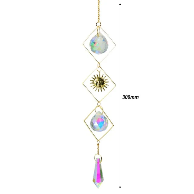 Handmade Hanging Crystal Sun Catchers - Image 16