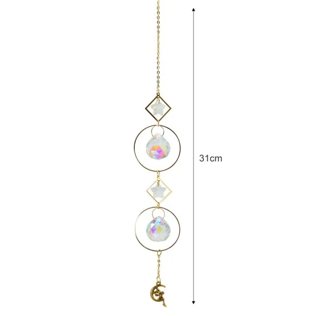 Handmade Hanging Crystal Sun Catchers - Image 2