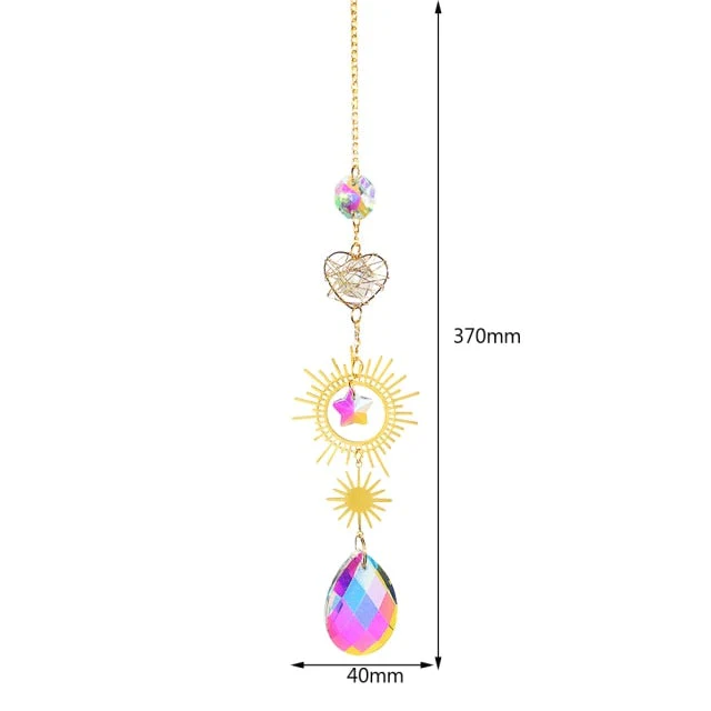 Handmade Hanging Crystal Sun Catchers - Image 29