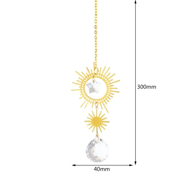 Handmade Hanging Crystal Sun Catchers - Image 33