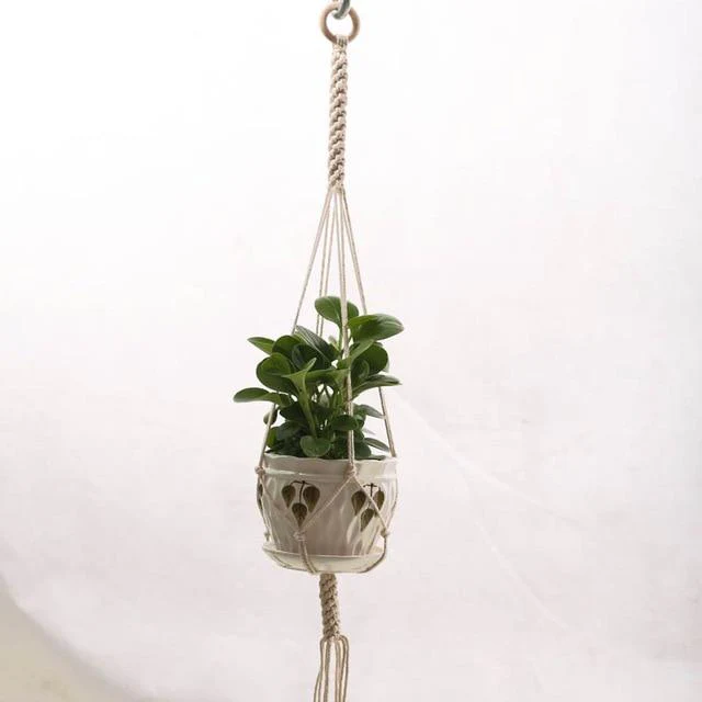 ArtCraft™ Handmade Macrame Plant Hanger - Image 11
