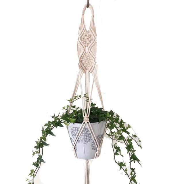 ArtCraft™ Handmade Macrame Plant Hanger - Image 12
