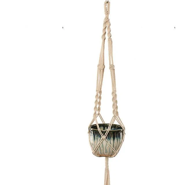 ArtCraft™ Handmade Macrame Plant Hanger - Image 13