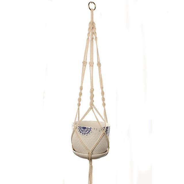 ArtCraft™ Handmade Macrame Plant Hanger - Image 16