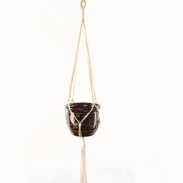 ArtCraft™ Handmade Macrame Plant Hanger - Image 17