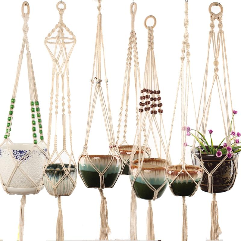 ArtCraft™ Handmade Macrame Plant Hanger - Image 2