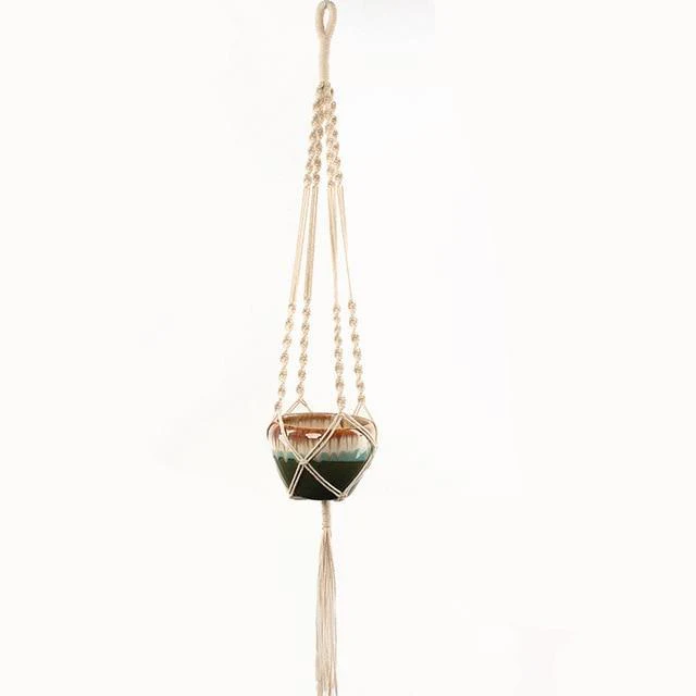 ArtCraft™ Handmade Macrame Plant Hanger - Image 22
