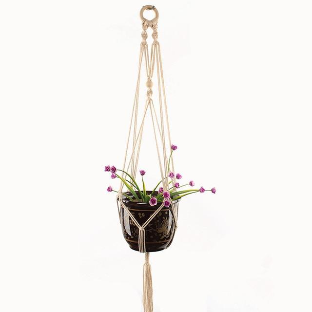 ArtCraft™ Handmade Macrame Plant Hanger - Image 3