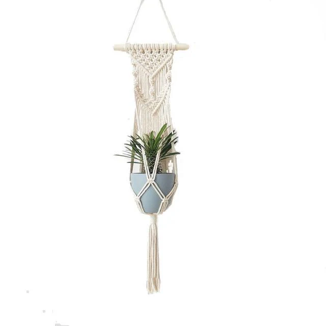 ArtCraft™ Handmade Macrame Plant Hanger - Image 6