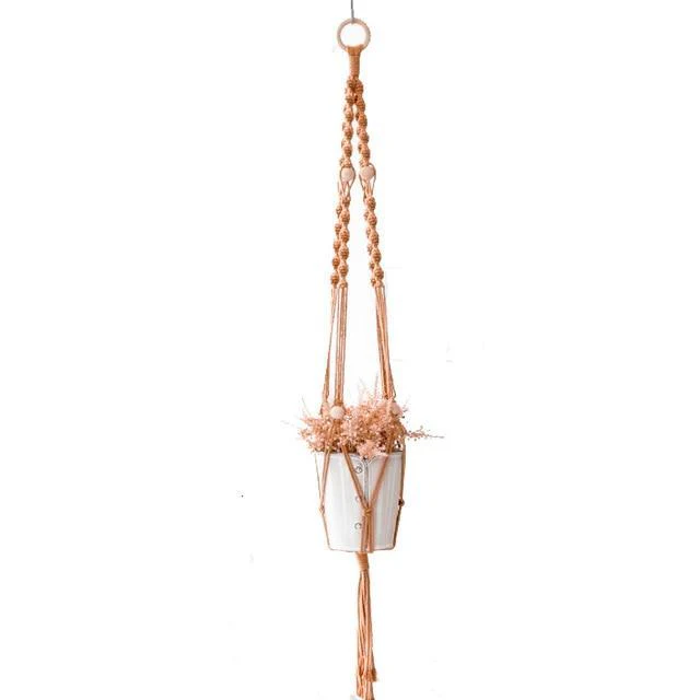 ArtCraft™ Handmade Macrame Plant Hanger - Image 9