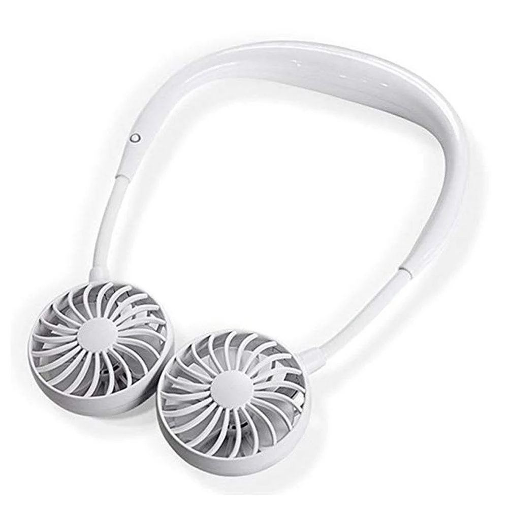 Hands-Free Dual-Wind Neckband Fan - Image 3