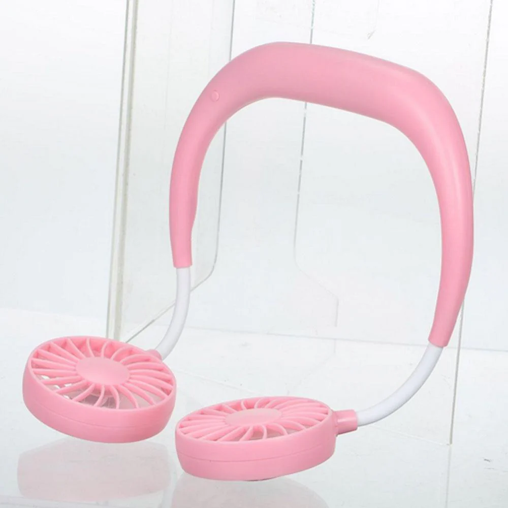 Hands-Free Dual-Wind Neckband Fan - Image 6