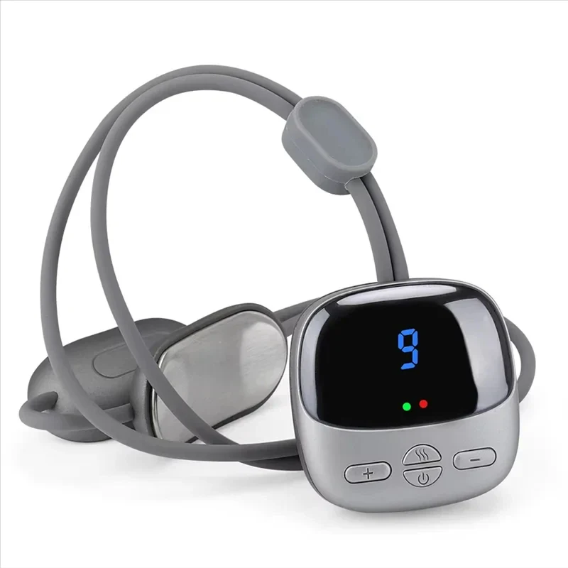 NeuroWarm Multi-Zone Hands-Free Wearable Cervical & Shoulder TENS Heat Massager - Image 2