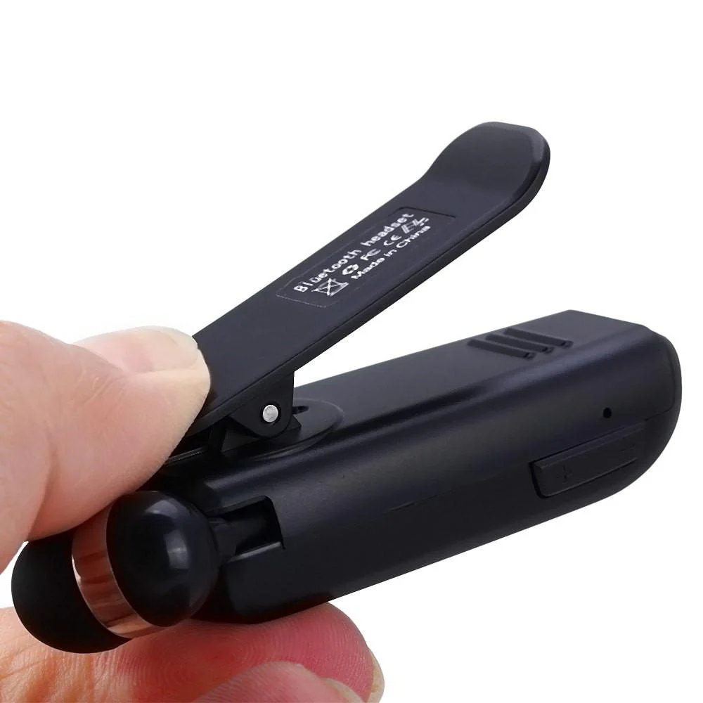 Hands Free Wear Clip Vibrating Bluetooth V4.0 Earphone - Image 6