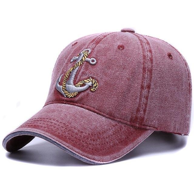 HATLANDER™ Vintage-Washed Nautical Unisex Cap - Image 3
