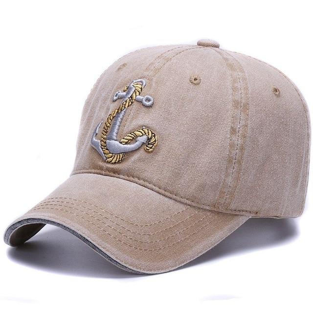 HATLANDER™ Vintage-Washed Nautical Unisex Cap - Image 4