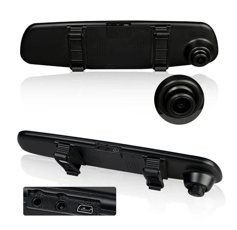 HD Mirror Cam - 1080P With 4.3" Digital Screen Car DVR - Image 3