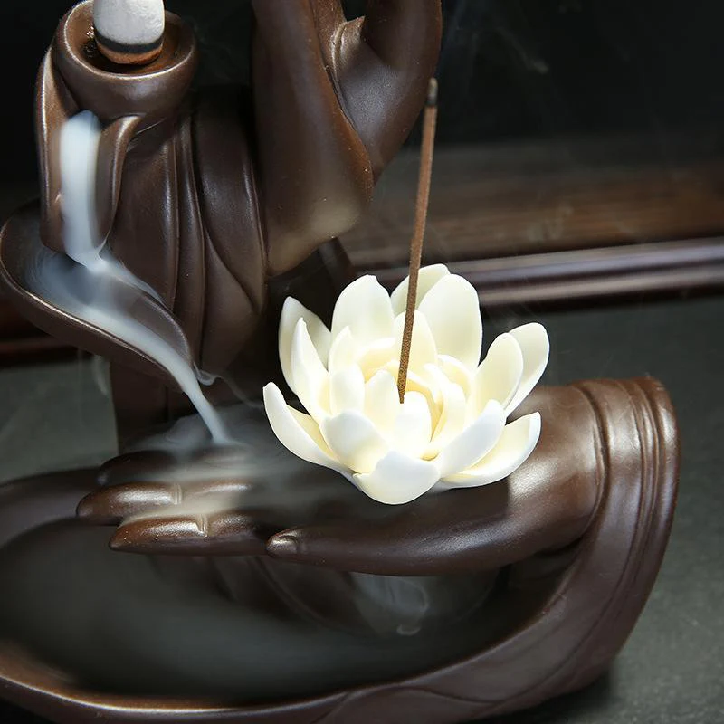 Mysterious Healing Hands Incense Burner - Image 5