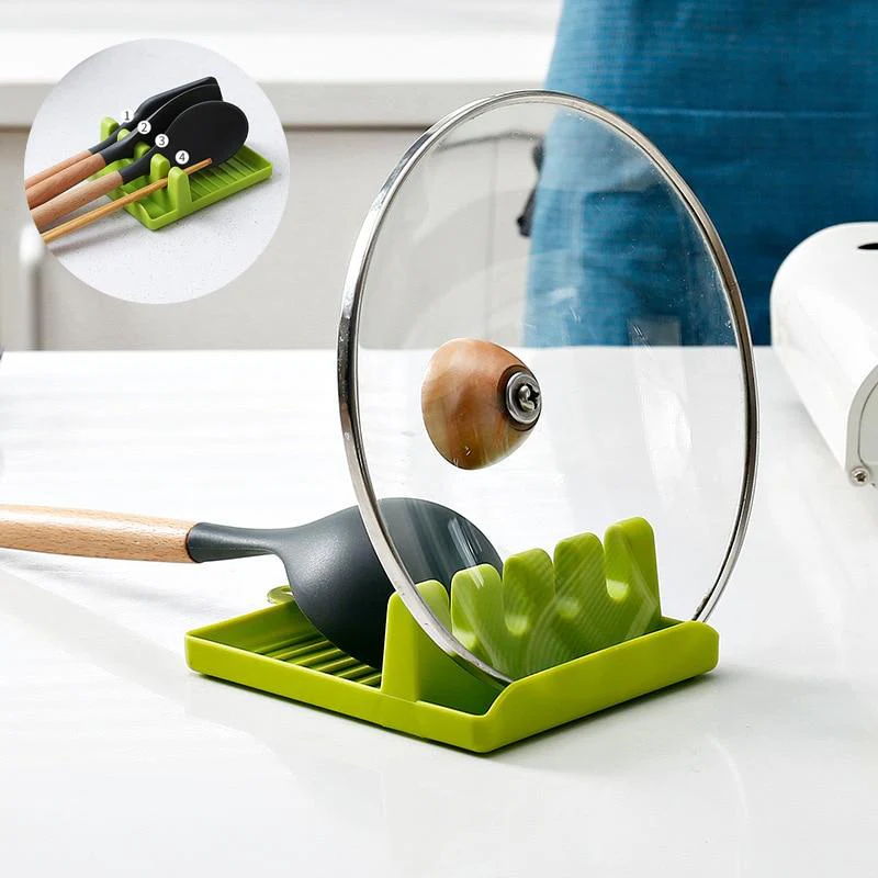 Heat Resistant Drip Pad Utensil Rest - Image 2