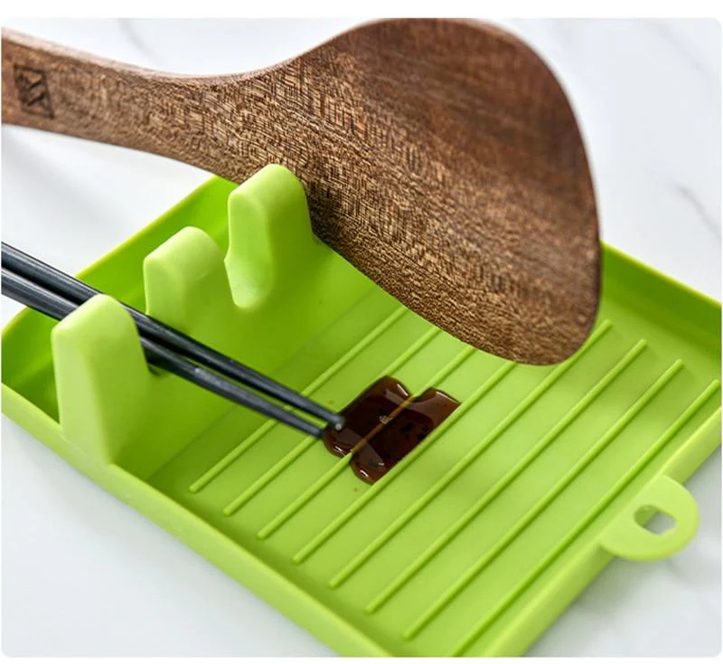 Heat Resistant Drip Pad Utensil Rest - Image 5