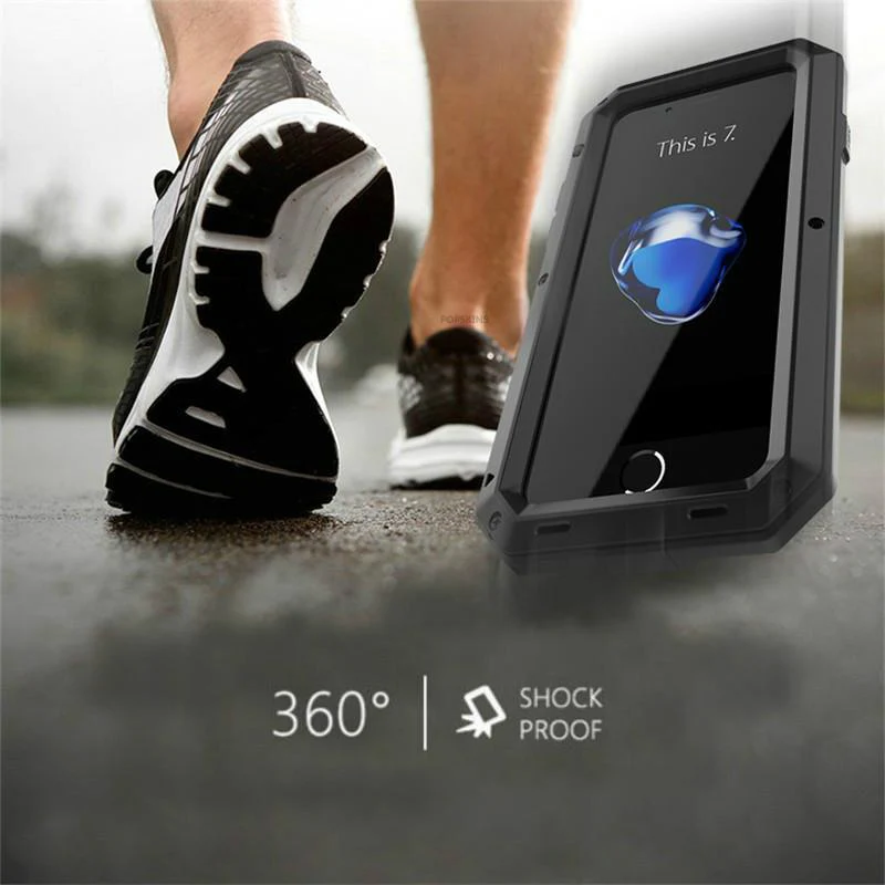 Shockproof Waterproof Aluminum Case + Gorilla Glass - Image 15