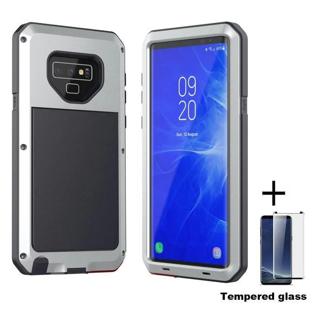 Heavy Duty Protection Metal phone Case for Samsung Galaxy - Image 2