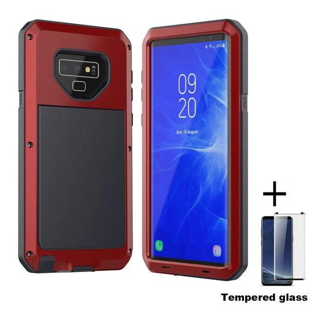 Heavy Duty Protection Metal phone Case for Samsung Galaxy - Image 6